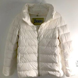 Authentic Herno White Down Puffer Jacket